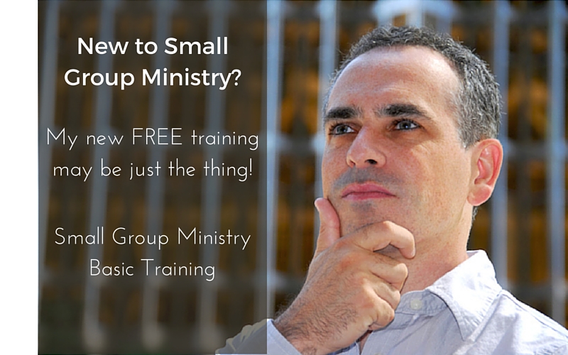 New to Small Group Ministry Banner